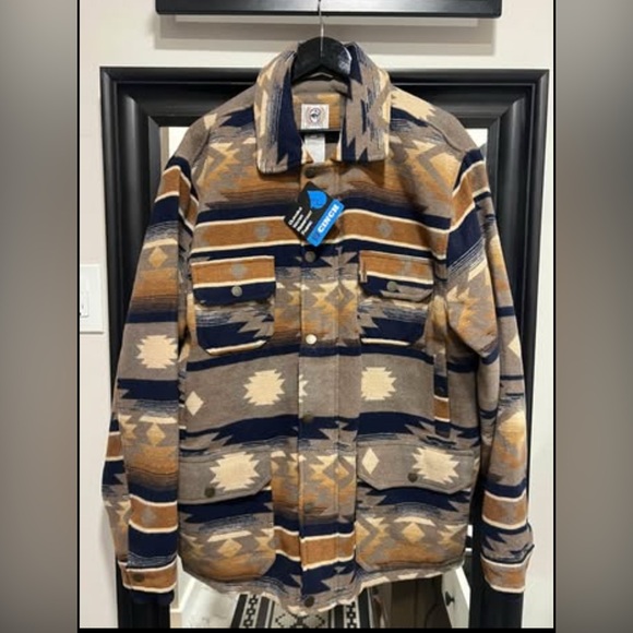 NEW CINCH MEN'S FRONTIER COAT BROWN Size XL